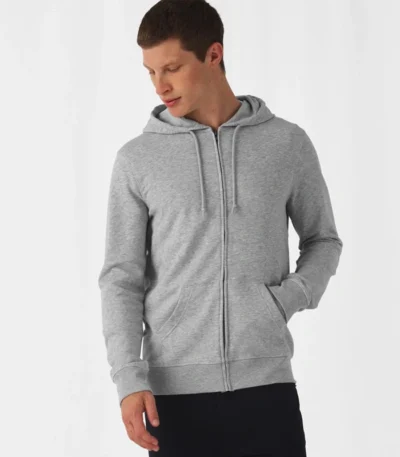 B&C Inspire Zipped Hood - MUŠKA