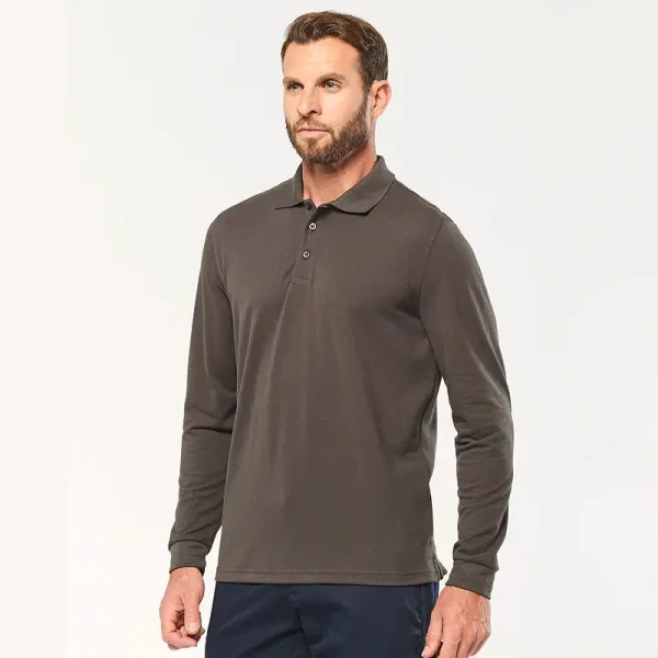 Designed To Work MUŠKA POLO MAJICA DUGIH RUKAVA