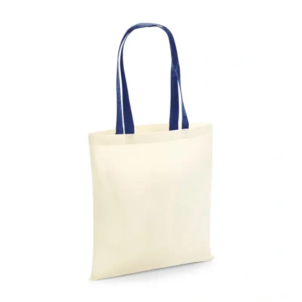 Pamučna toba s kontrastnim ručkama