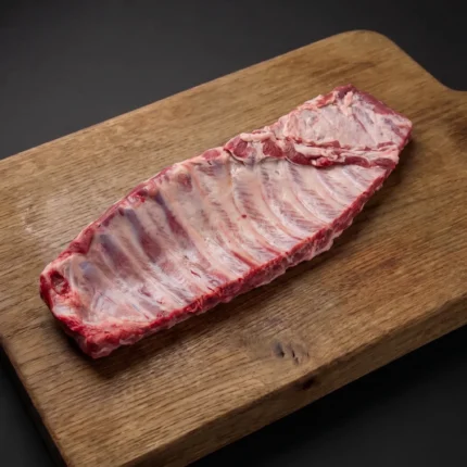 Ekološki Duroc rebra St. Louis cut obitelj Luis Gil smrznuto Španjolska