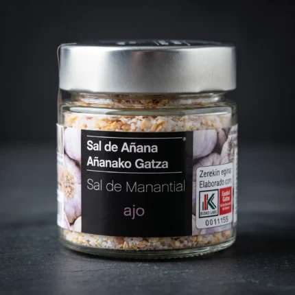 Sal de Añana izvorska sol s dehidriranim češnjakom 180 g