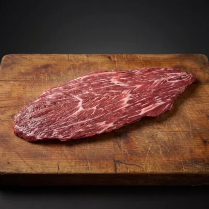 Sirovi Vergara Black Angus Butterfly steak Španjolska na dasci