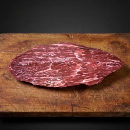 Sirovi Vergara Black Angus Butterfly steak Španjolska na dasci
